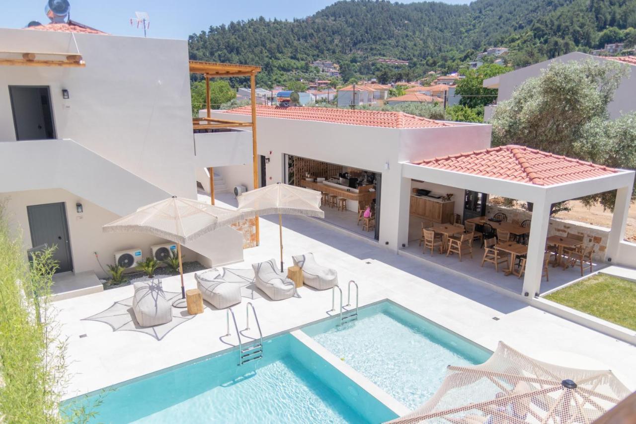 Bed and Breakfast Rastoni - Relax & Retreat Skala Potamia  Exterior foto